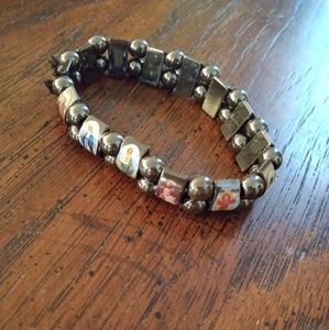 Hematite Saint Bracelet